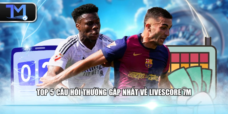 Top 5 câu hỏi thường gặp nhất về Livescore 7M